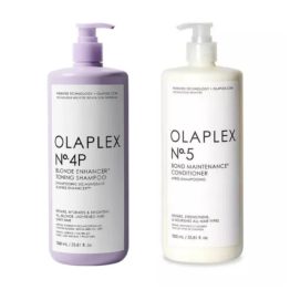 OLAPLEX LITRE DUO - THE BLONDE ENHANCER BUNDLE
