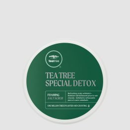 TEA TREE SPECIAL DETOX FOAMING SALT SCRUB 184G