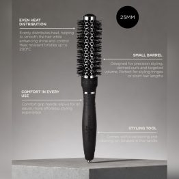NEAL & WOLF HERO CERAMIC ROUND BRUSH